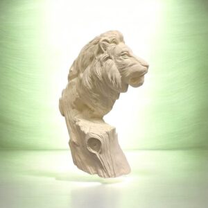 Driftwood Lion Head