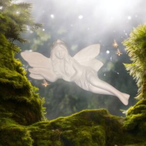 Fairy Laying Sideways