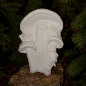 Frogs on Mushrooms Plaque