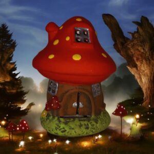 Mushroom House Swinging Doors