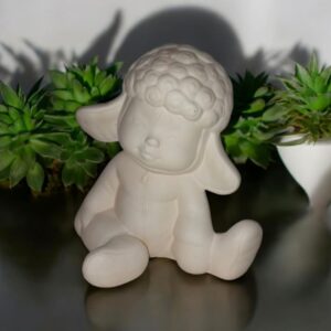 Sweet Tot Lamb Boy Sitting
