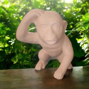 Scratching Head Ape