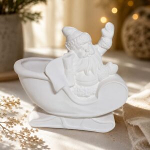 Santa Sleigh Planter