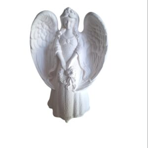 Angel Holding Wreath