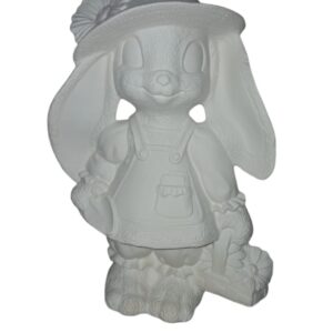 Girl Shovel Bunny