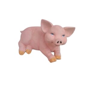 Sideways Laying Pig