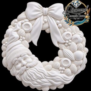 Santa Wreath