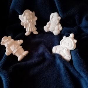 Bear Tree Ornaments Set of 4