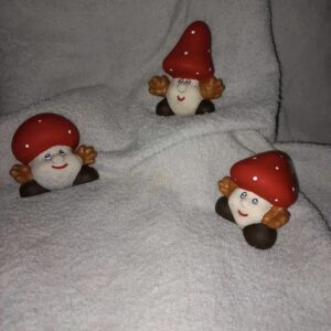 Mushroom Men Set of 3