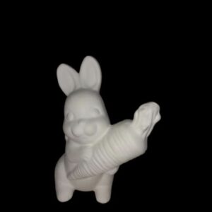 Bunny Holding Carrot