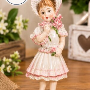 Lady with Flowers Large (Code 196)