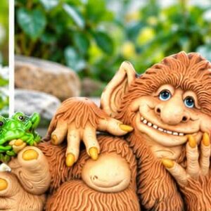 Gremlin with Frog (Kazilli) (Code 5042)